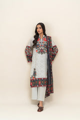 3 PIECE PRINTED LAWN SUIT