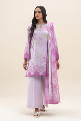 3 PIECE PRINTED LAWN SUIT